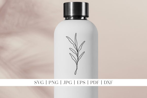 Download Leaf Line Art | Delicate Botanicals - Leaf line art Collection