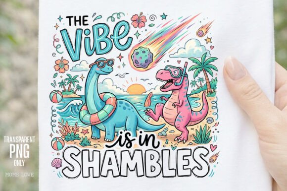 Download The Vibe is in Shambles Dino PNG - Vibe Collection